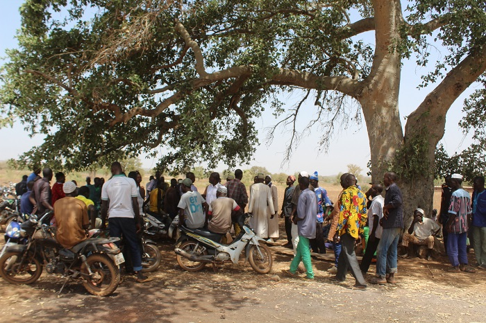 Fermiers du village de Bouendé à Houndé